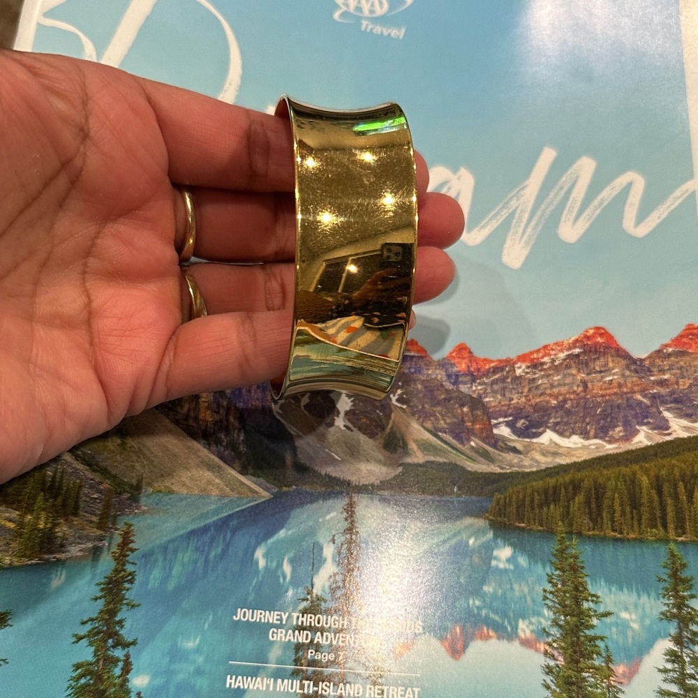 Monet Gold Bracelet